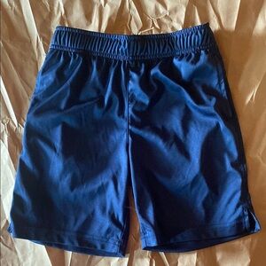 Athletic Works Blue Elastic Waist Shorts